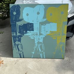 Movie Camera Print