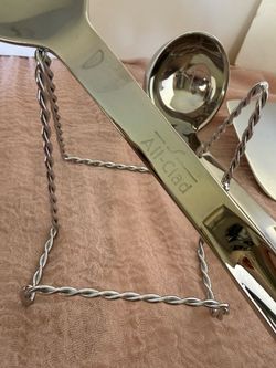 All-Clad Precision Stainless-Steel Utensils with Utensil Holder, Set of 6