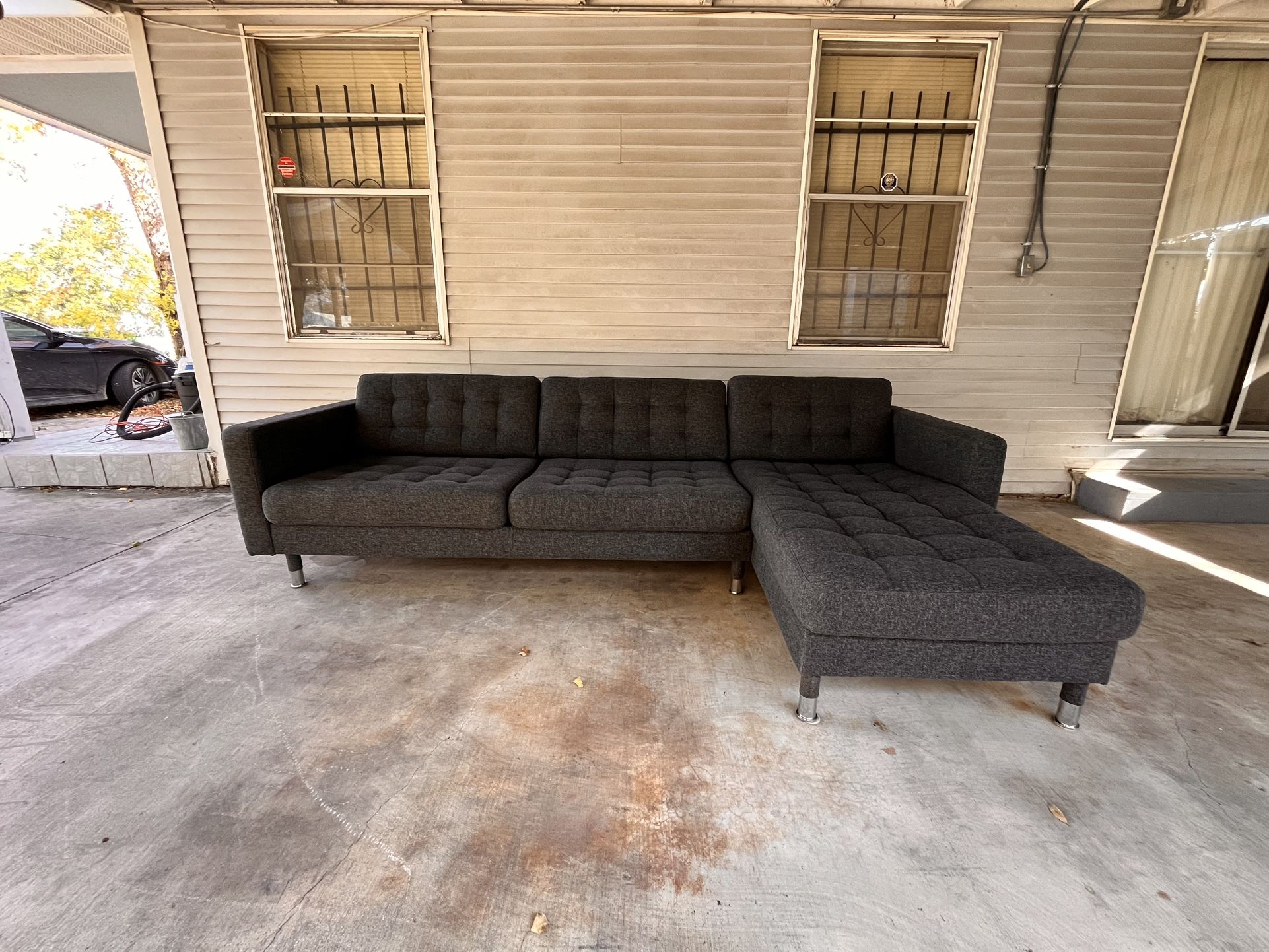 IKEA Morabo Sectional Sofa w/ Chaise – $550 (Free Delivery)