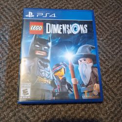 LEGO Dimensions (Sony PlayStation 4,PS4, 2015) Video Game Only 