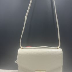 Chanel Beige Envelope Flap Leather Bag