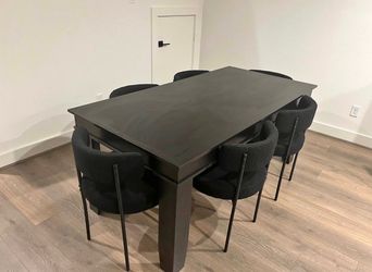 Dining set with 6 chairs