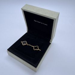 Van Cleef Bracelet Black/Gold