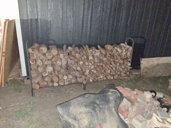 1/2 cord seasoned mesquite firewood