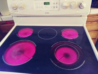 Kenmore Glass Top Electric Stove