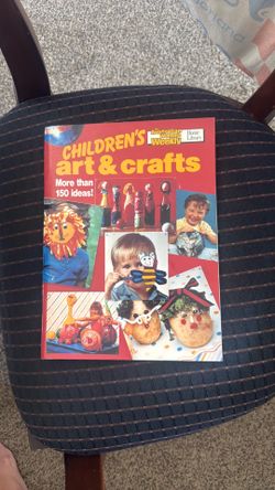 Vintage Children's Art & Crafts Book