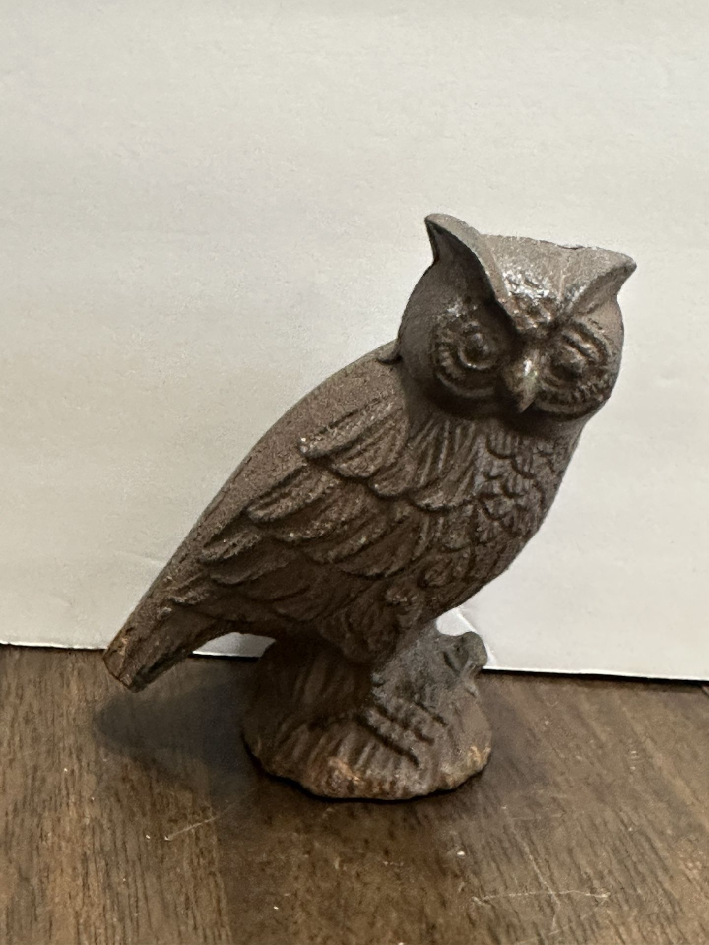 Rustic Iron Owl, Doorstop Home Decor