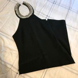 Beautiful Black Fitted Dress- M