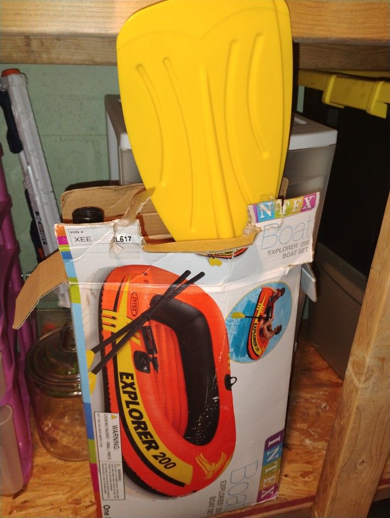 Inflatable Two Person Boat