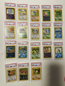 Pokémon 2001 Southern Islands Promos English Full Set PSA Graded (Grades Vary Between 7-10)