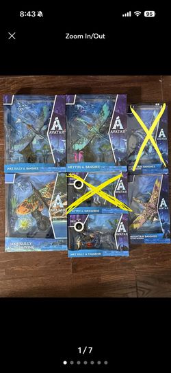 McFarlane Toys Avatar Toys James Cameron Avatar Toys