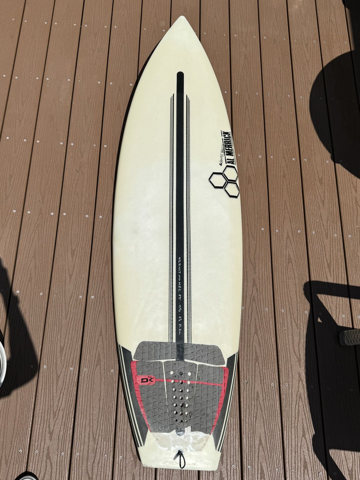 5’8 Al Merrick Channel Islands Neck Beard Epoxy Short Board Surfboard EPS 