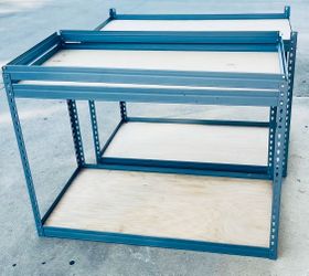 Garage & Workshop Muscle Rack 72” H X 48”W X 24”D Steel Shelving Unit No Tool Assembly!