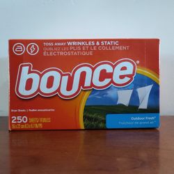 Bounce Outdoor Fresh Dryer Sheets 