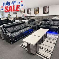 🔥 Modern 3-Piece Reclining Sofa Set | Sofa • Loveseat • Chair | 🚚 Delivery Available 💳 Financing Available 🔥