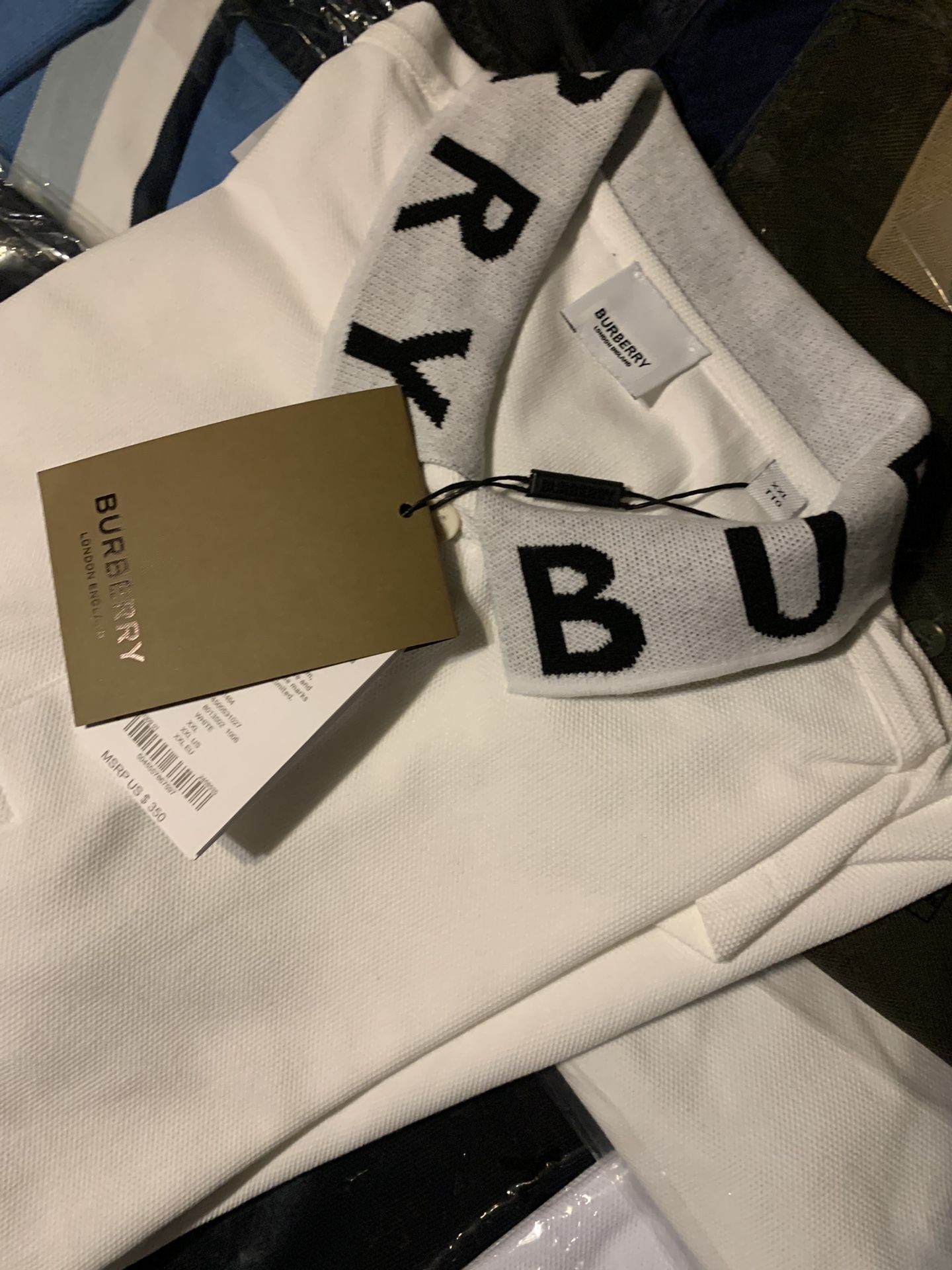 2XL Burberry Polo