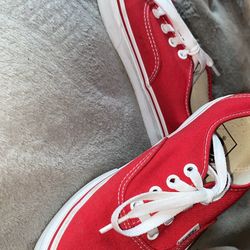 Red Vans 