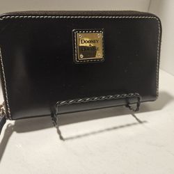 Dooney & Bourke Black Clutch Wallet