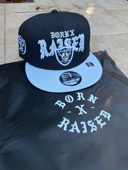NEW ERA RAIDERS BORN X RAISED SNAPBACK NEW