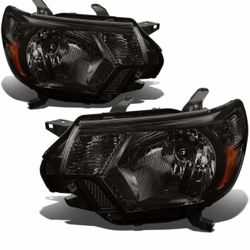#HL-TAC12-BK Led C-Bar Projector Headlights for 2012-2015 Toyota Tacoma $80