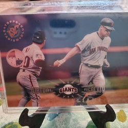 Matt Williams San Francisco Giants 1995 Topps Stadium Club Members Only Baseball Cards