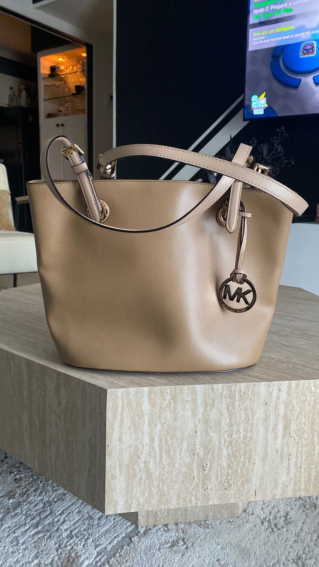 Tan Michael Kors Purse