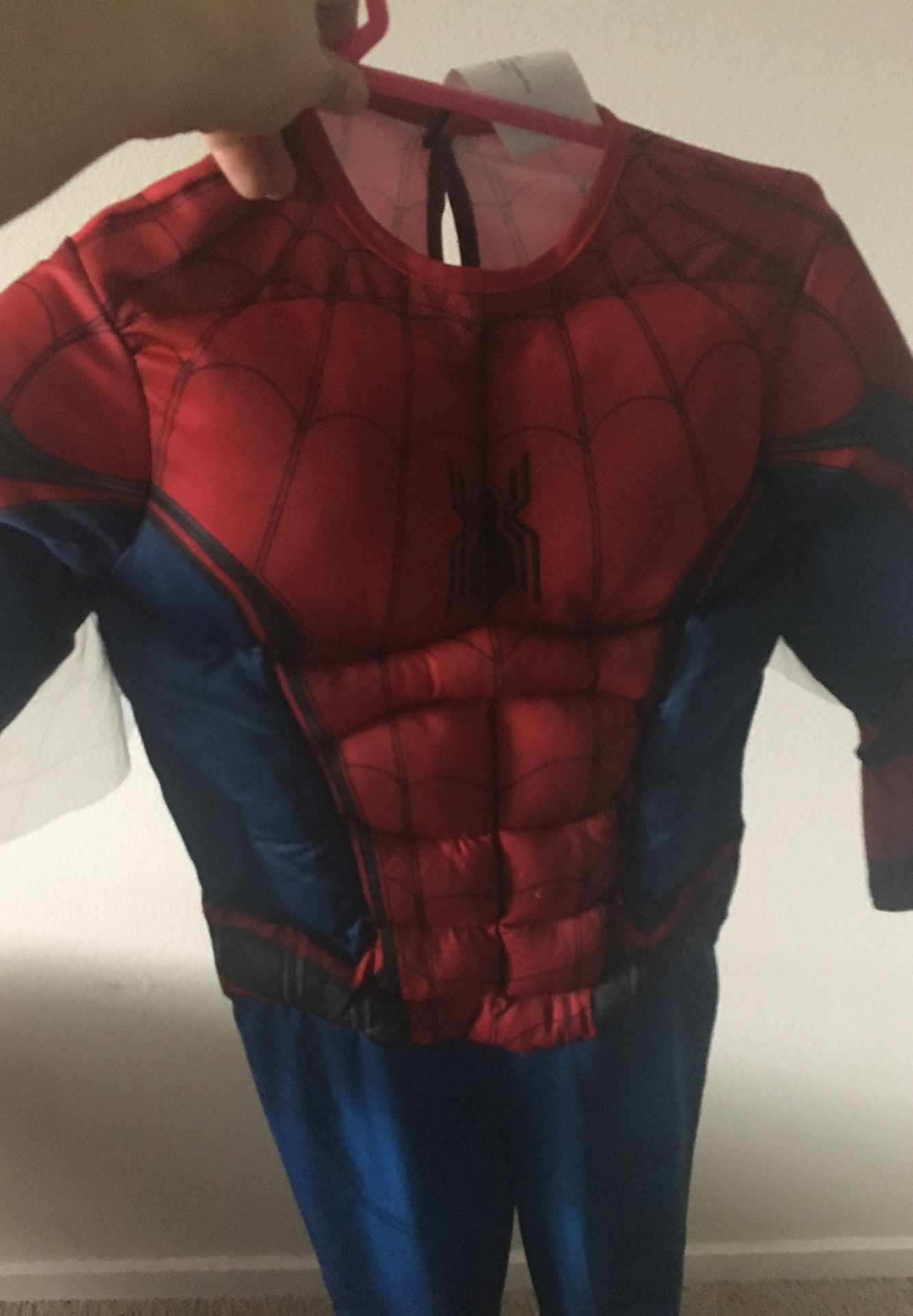 Spyderman costume without the mask