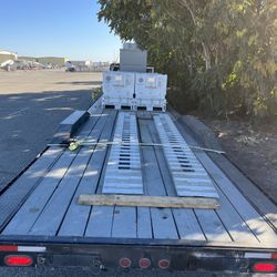 @@@40 Foot Flatbed Trailer With Wench For Sale Non Cdl@@@