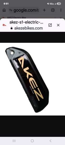 AKEZ ELECTRIC BICYCLE BATTERY 48v 13ah
