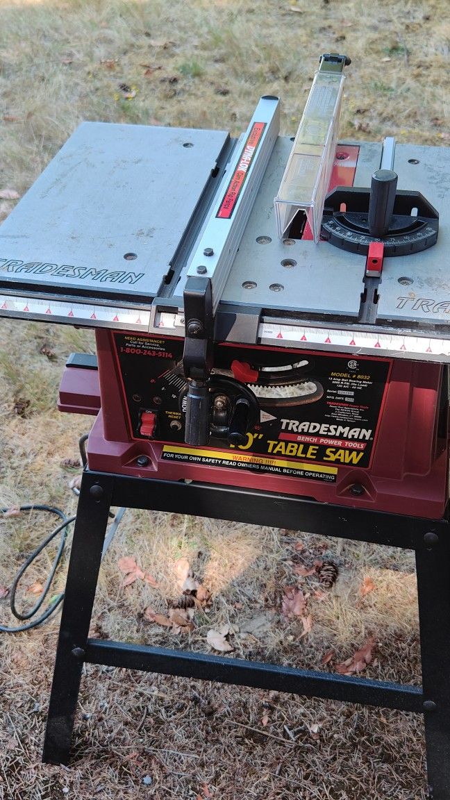 Tradesman Table saw