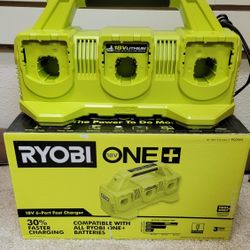 ONE+ 18V 6-Port Fast Charger