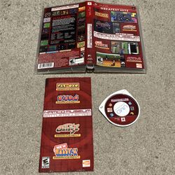 Namco Museum Battle Collection PlayStation Portable PSP Complete CIB w/ Manual