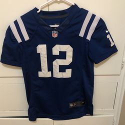 Andrew Luck Indianapolis Colts Jersey Size Boys Medium 