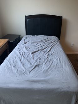 Twin Bed Frame + Mattress