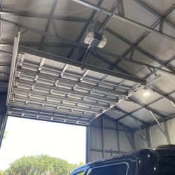 Garage Door Spring Adjustment And Replace 