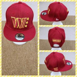 WASHINGTON COMMANDERS NFL FOOTBALL 🏈 SNAPBACK HAT. 