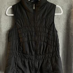 All Black Puffer Vest