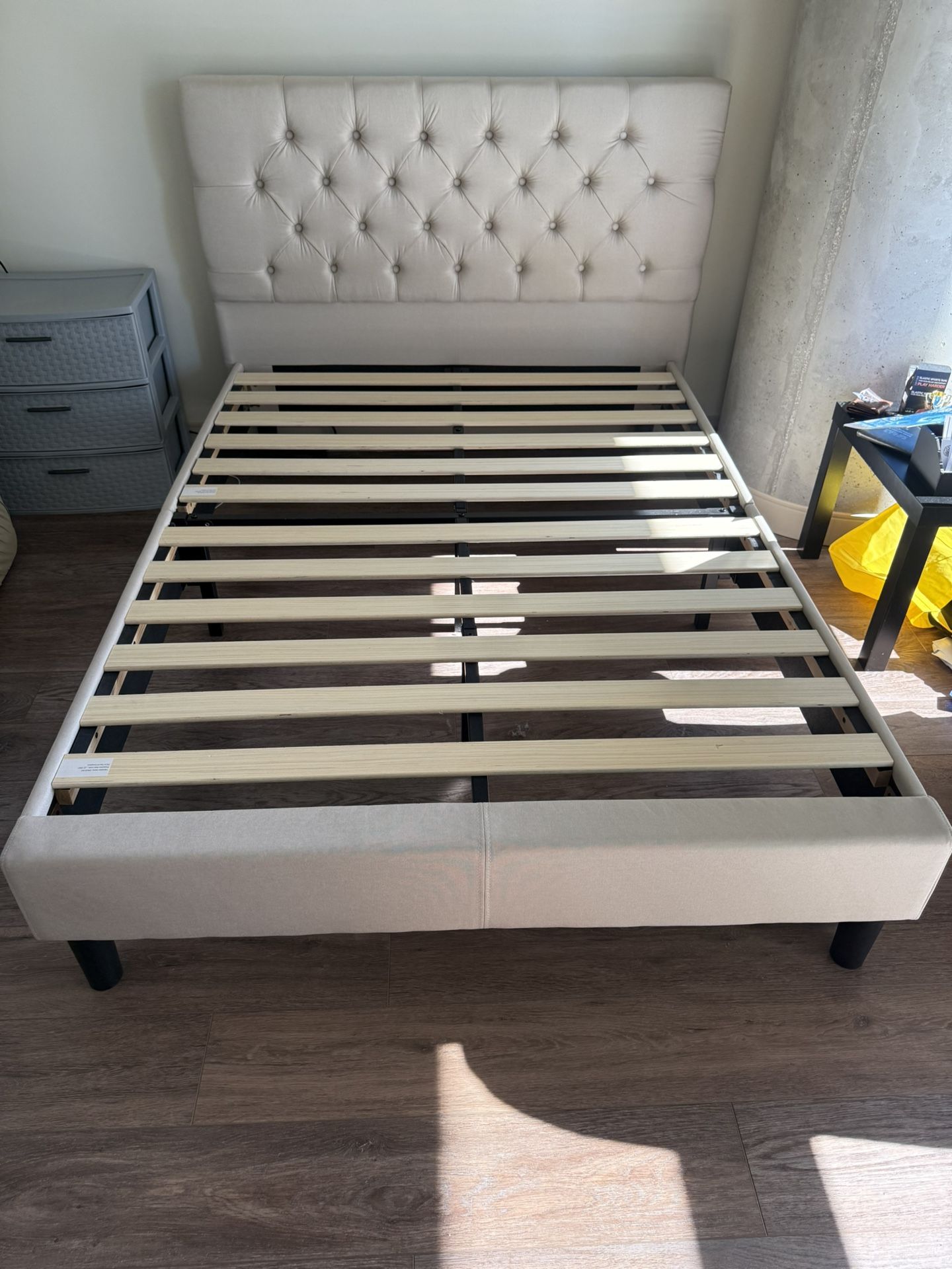 Full Size Bed Frame (mattress optional but included)