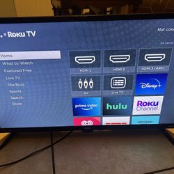 ONN Roku 24 Inch Flatscreen 
