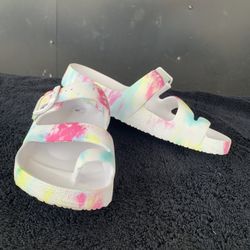 Tie Dye Sandals size 8 for women