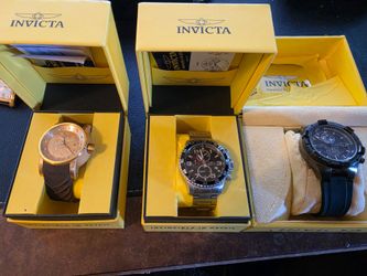 4 Invicta Watches! (Mint Condition)