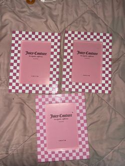 Juicy Couture Home 5x7 Picture Frames Set of 3
