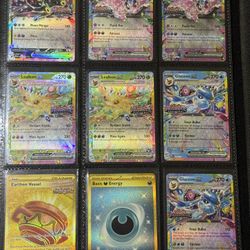 Pokemon cards specifically (Stamped Prismatic Cards and Energy cards)