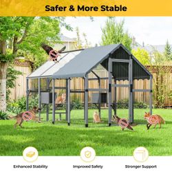 Large wooden catio 9 ft wide ,new