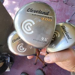 Golf Clubs Cleveland Woods Stiff Shaft Graphite 