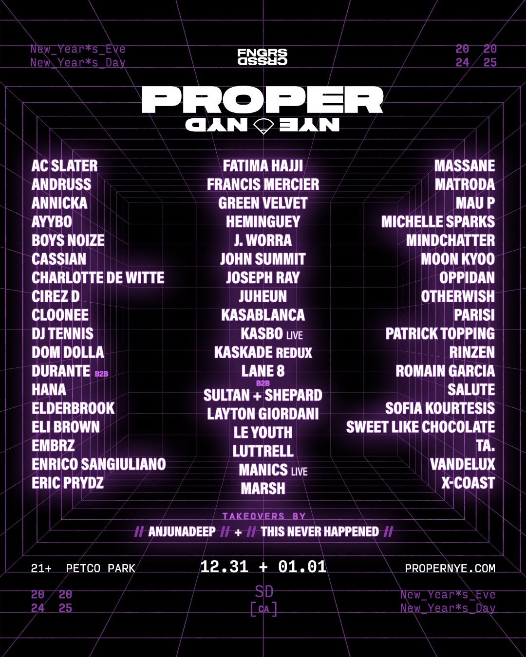 CRSSD Proper 1/1 Tonight