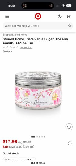 Tried & True Orange Blossom candles