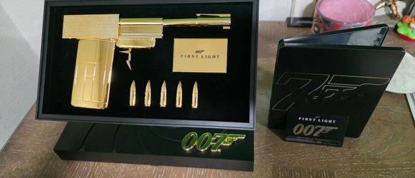 007 First Light Gold Gun and Steel Case