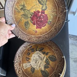 Decorative Flower Plates