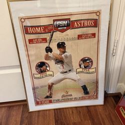 Astros Jeff Bagwell 2007 Appreciation Night Poster